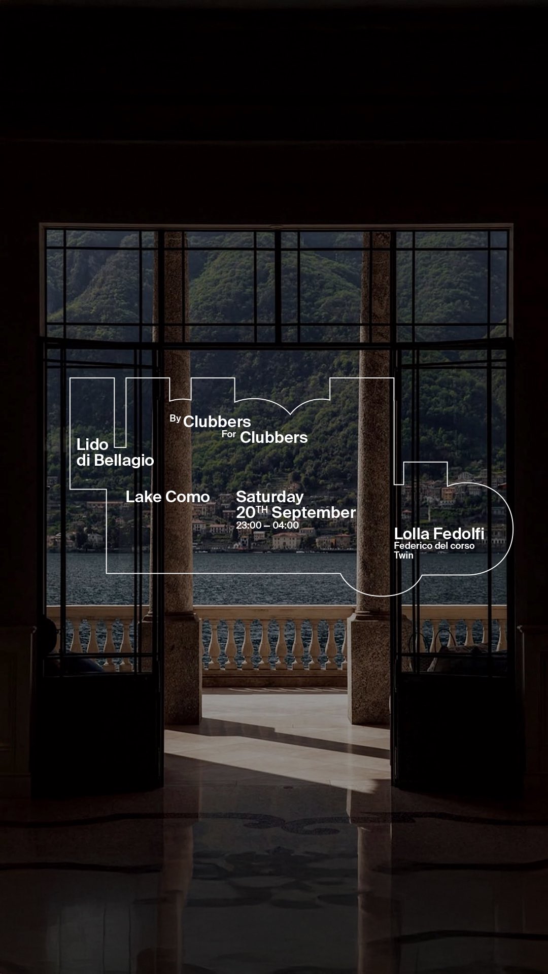 Lido di Bellagio, Lago di Como: serata di musica elettronica BC4C a Lido di Bellagio, Bellagio